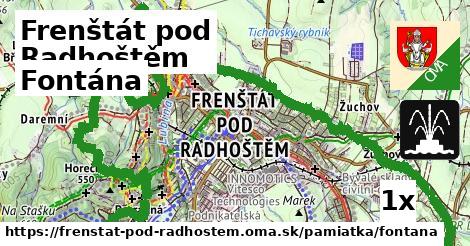 Fontána, Frenštát pod Radhoštěm