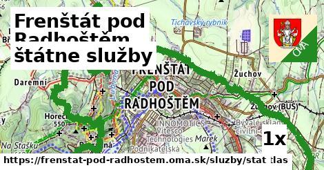 štátne služby, Frenštát pod Radhoštěm