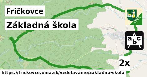 Základná škola, Fričkovce