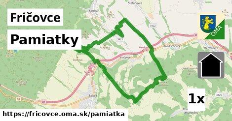 pamiatky v Fričovce