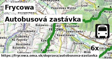 Autobusová zastávka, Frycowa