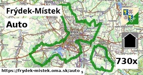 auto v Frýdek-Místek