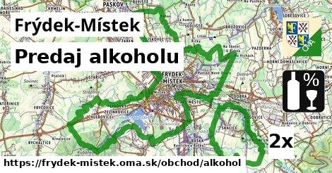 predaj alkoholu v Frýdek-Místek