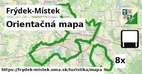 Orientačná mapa, Frýdek-Místek