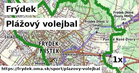 plážový volejbal v Frýdek