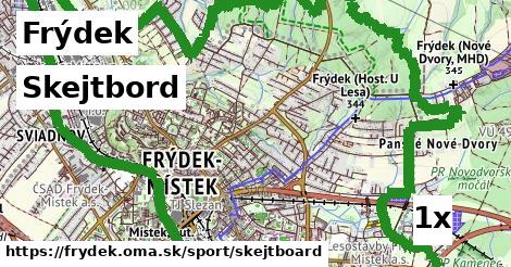 skejtbord v Frýdek