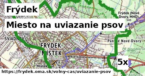 miesto na uviazanie psov v Frýdek