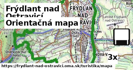 Orientačná mapa, Frýdlant nad Ostravicí