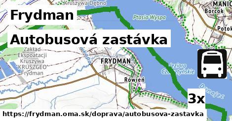 Autobusová zastávka, Frydman