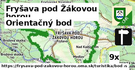 Orientačný bod, Fryšava pod Žákovou horou