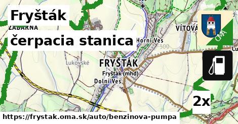 čerpacia stanica, Fryšták