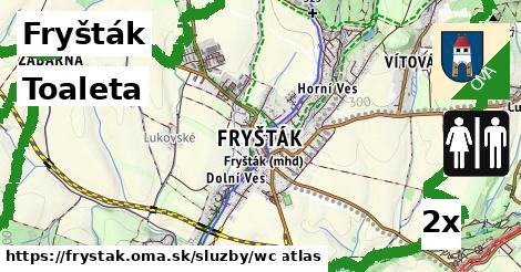 Toaleta, Fryšták