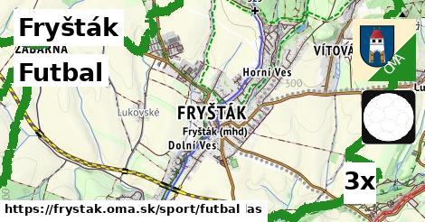 Futbal, Fryšták