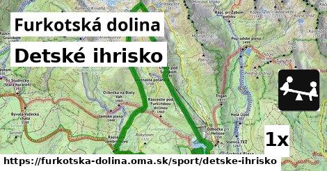 Detské ihrisko, Furkotská dolina