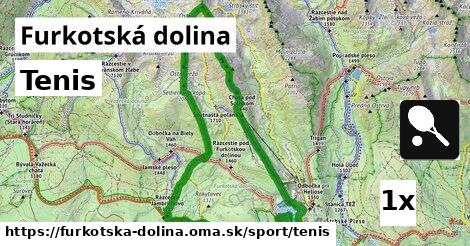 tenis v Furkotská dolina
