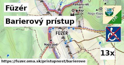 barierový prístup v Füzér