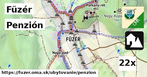 Penzión, Füzér