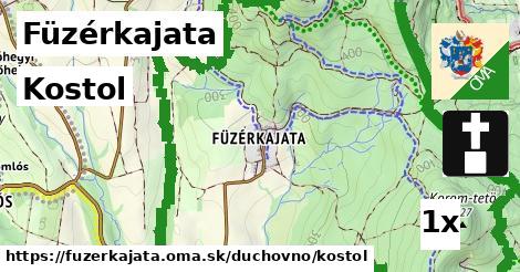 Kostol, Füzérkajata