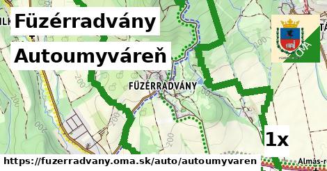 autoumyváreň v Füzérradvány