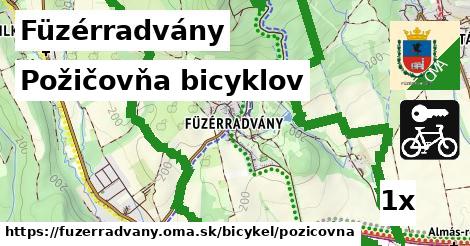 Požičovňa bicyklov, Füzérradvány