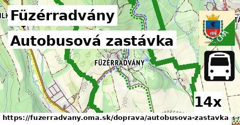 Autobusová zastávka, Füzérradvány