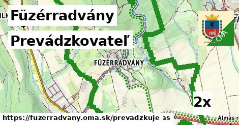 prevádzkovateľ v Füzérradvány