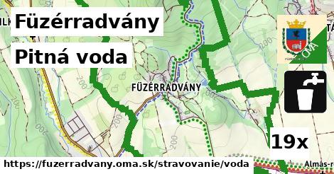 Pitná voda, Füzérradvány