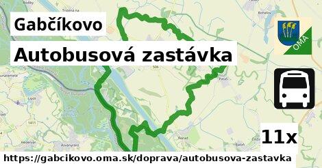 Autobusová zastávka, Gabčíkovo