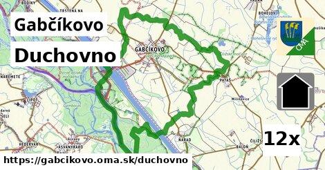 duchovno v Gabčíkovo