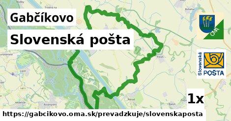 Slovenská pošta, Gabčíkovo