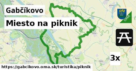 Miesto na piknik, Gabčíkovo