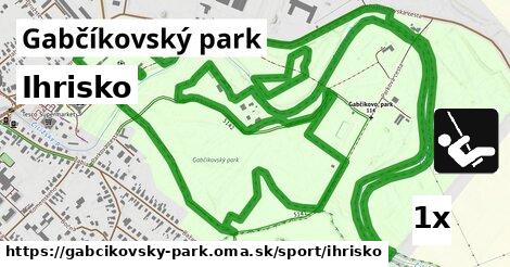 Ihrisko, Gabčíkovský park