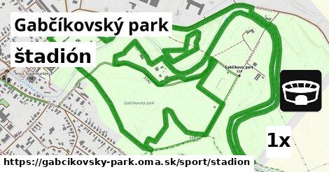 štadión, Gabčíkovský park