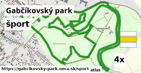 šport v Gabčíkovský park