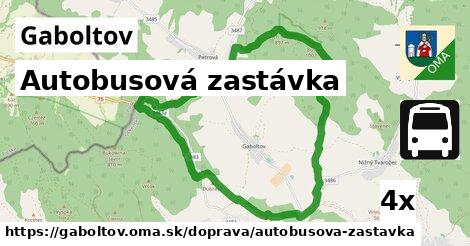 Autobusová zastávka, Gaboltov