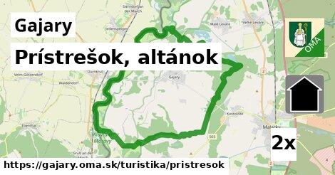 Prístrešok, altánok, Gajary