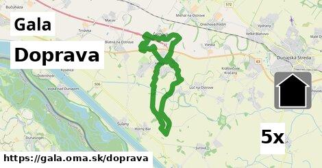 doprava v Gala