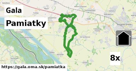 pamiatky v Gala