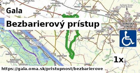 Bezbarierový prístup, Gala