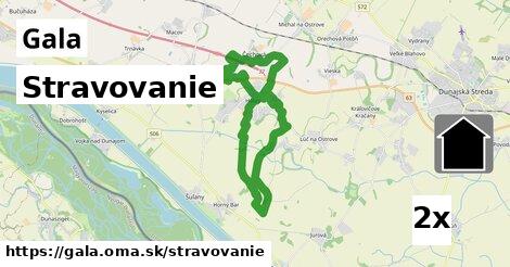 stravovanie v Gala