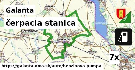 čerpacia stanica, Galanta