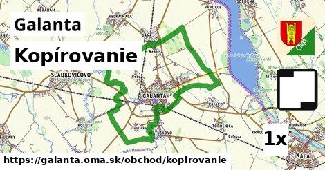 Kopírovanie, Galanta