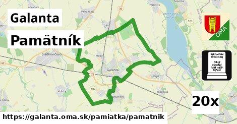 Pamätník, Galanta