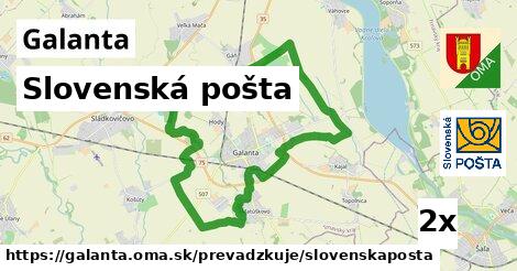 Slovenská pošta, Galanta