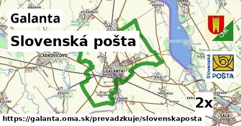 Slovenská pošta, Galanta