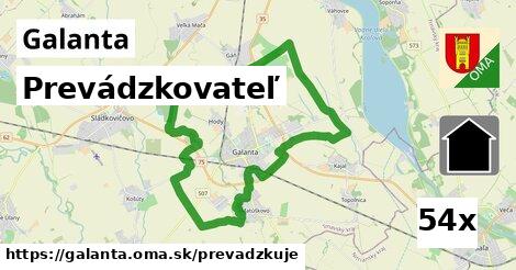 prevádzkovateľ v Galanta