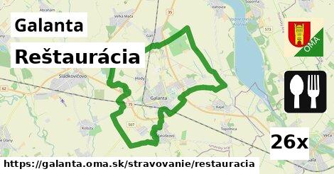 Reštaurácia, Galanta