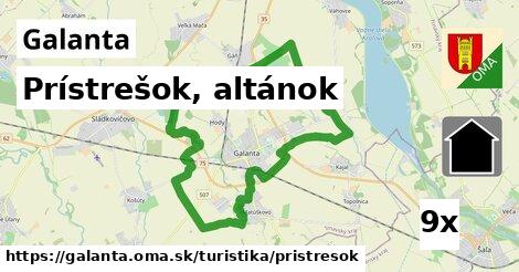 Prístrešok, altánok, Galanta