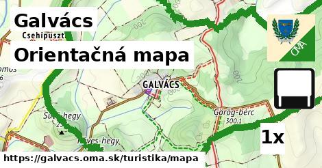 Orientačná mapa, Galvács