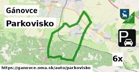 Parkovisko, Gánovce